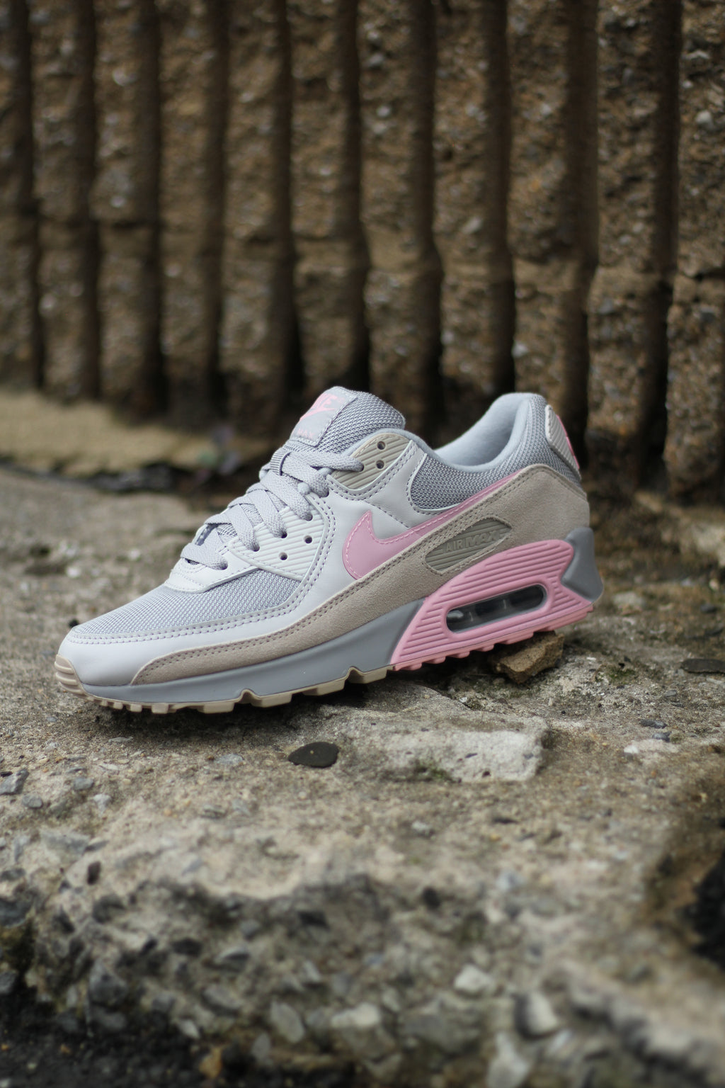 nike air max 90 vast grey pink