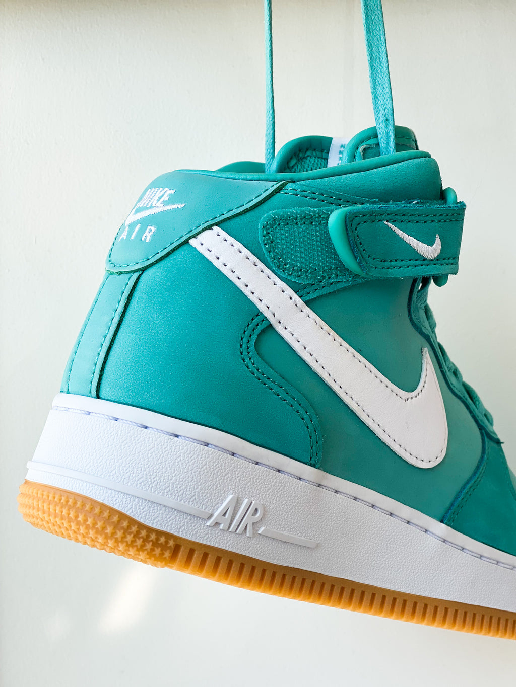 nike air force 1 washed teal