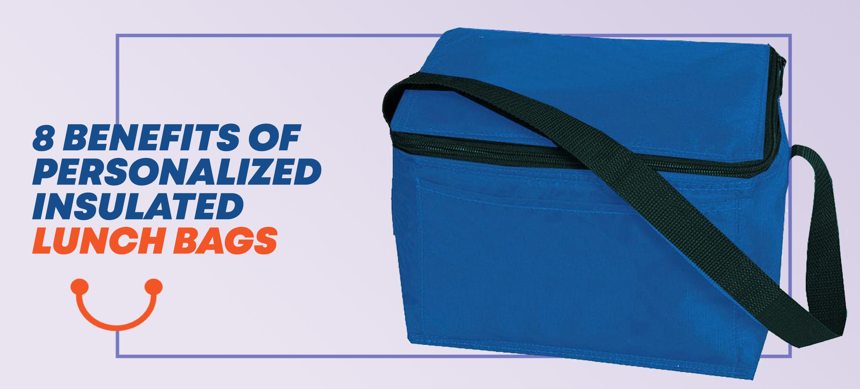 Customized Freezable Lunch Bag with Zip Closure Rolled up Stored