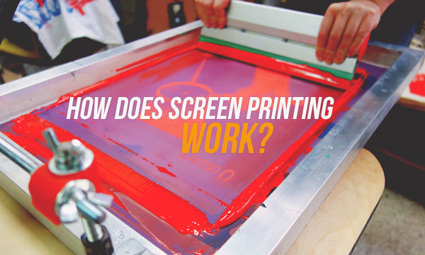 how does screen printing work 