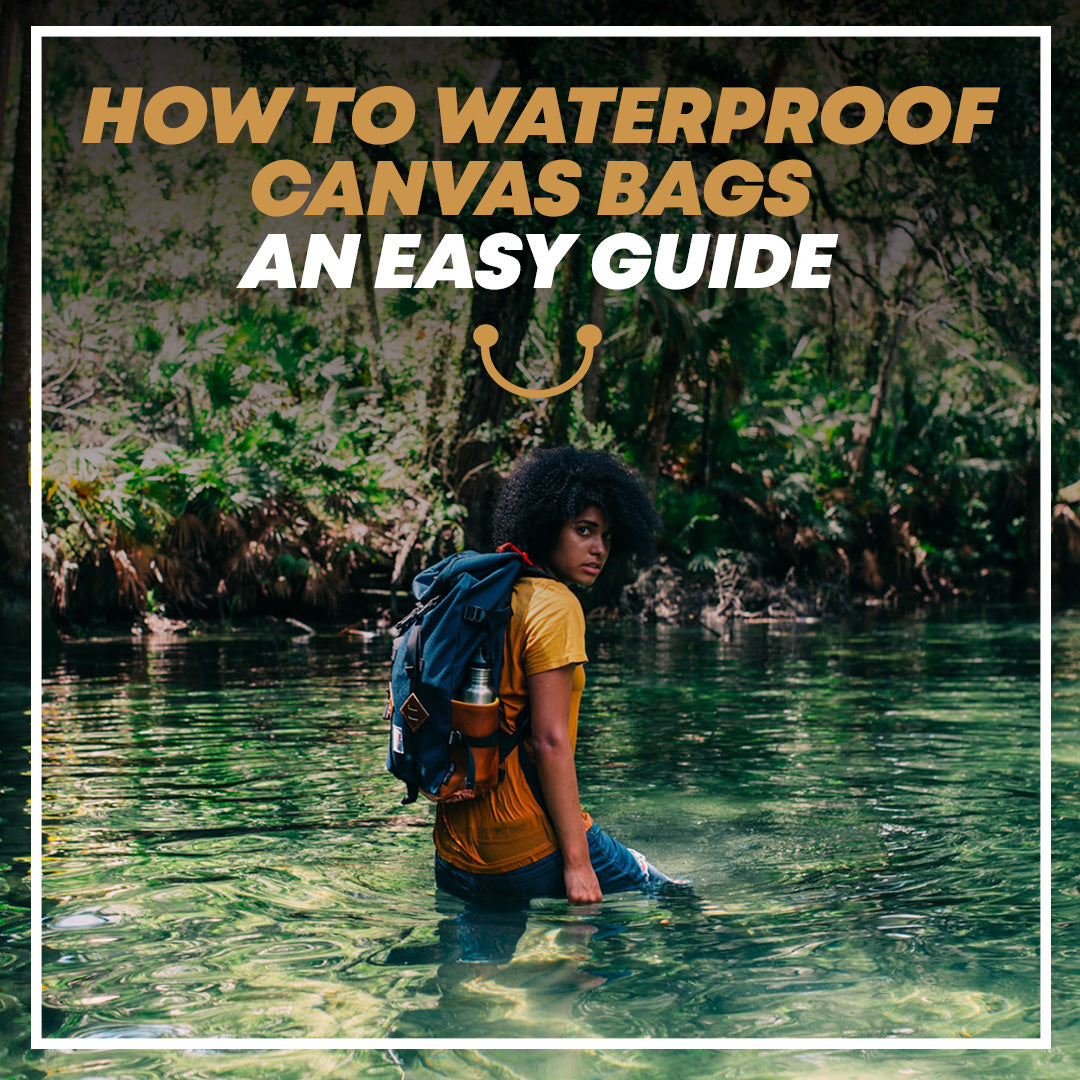 How to Waterproof Canvas Bag, Waterproofing canvas