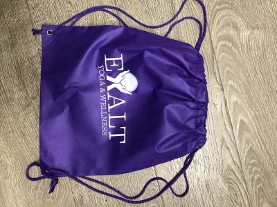 purple drawstring backpack 