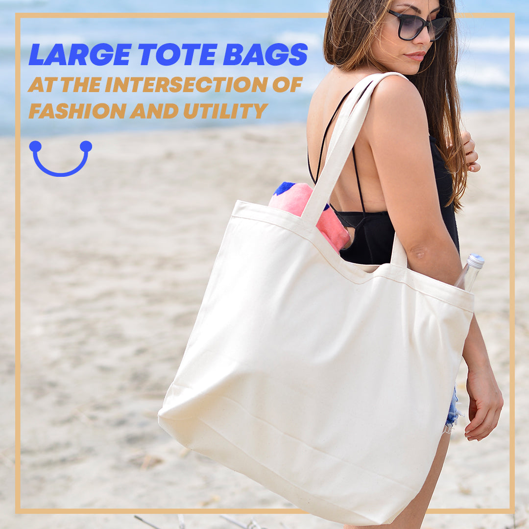 Large Tote Bags: At the Intersection of Fashion and Utility
