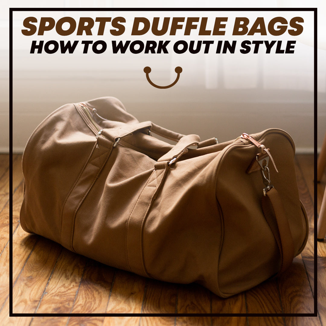 Creep trompet Reproducere Sports Duffle Bags: How to Work Out in Style