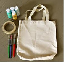 Decorationg Blank Tote Bags