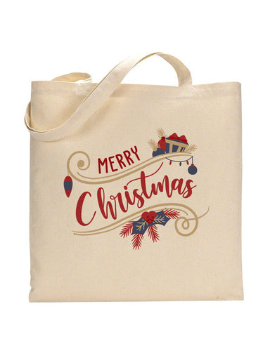 Merry Christmas Home Decoration Tote Bag - Christmas Bags