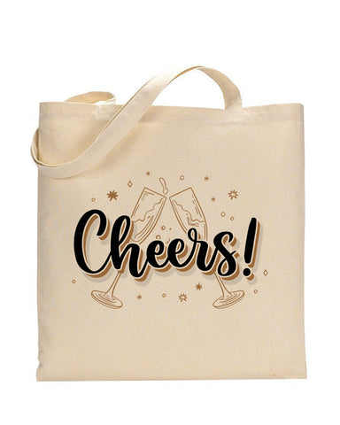 Cheers 2022 Tote Bag - New Year's Tote Bags