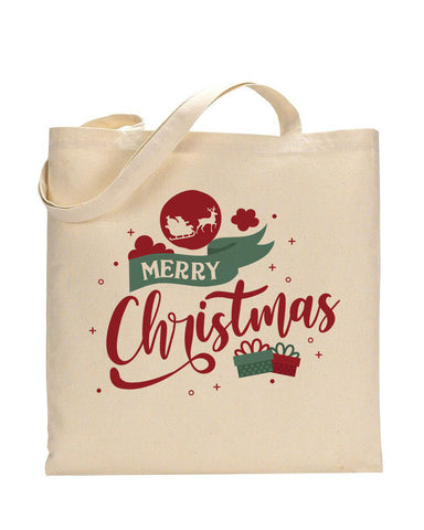 Cute Christmas Gift Tote Bag - Christmas Bags