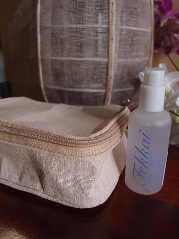 Canvas Zippered Toiletry Bag Travel Dopp Kit