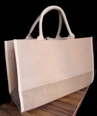 Fashion Jute Tote Bags / Heavy Duty Burlap Bags - TJ892