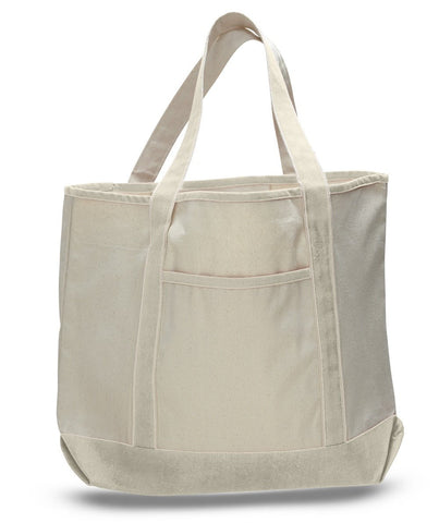 Jumbo Size Heavy Canvas Deluxe Tote Bag