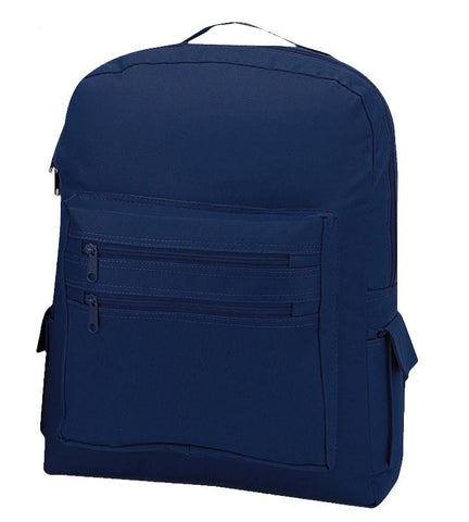 Multi-Pocket School Backpack Medium Size BPK348