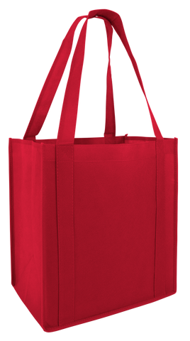 200 ct Reusable Grocery Bag / Shopping Tote with PL Bottom - By Case