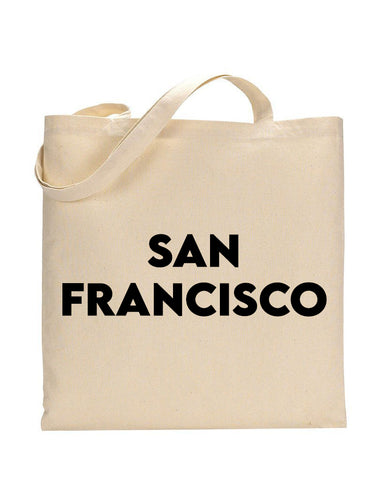 San Francisco Tote Bag - City Tote Bags