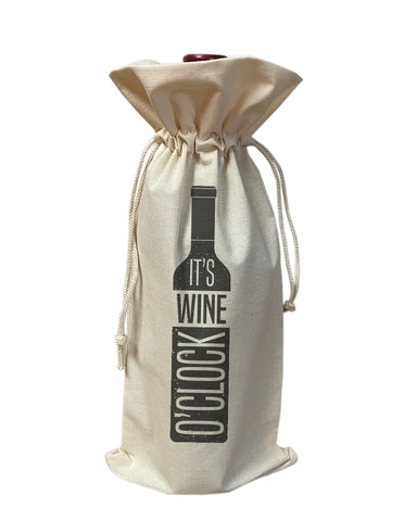It's Wine O'clock Design - Winery Tote Bags