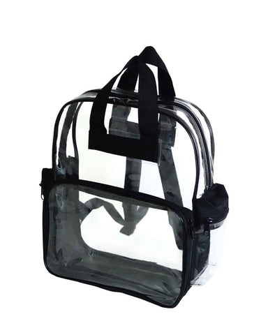 Heavy Vinyl Polyester Clear Backpack