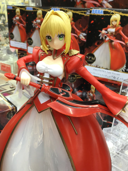 Spm Fate Extra Last Encore Nero Claudius Saber Figure In Stock Gacha Hobbies