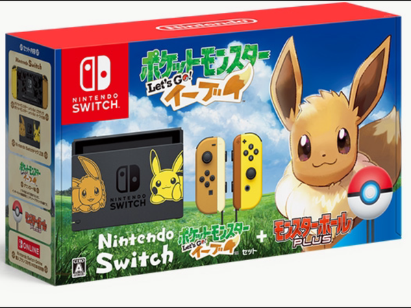 Switch 『Pokemon ー Let's Go! 』Eevee Set Japanese Limited Ver. – Gacha Hobbies