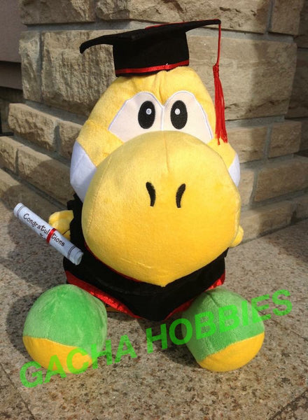 graduation yoshi plush