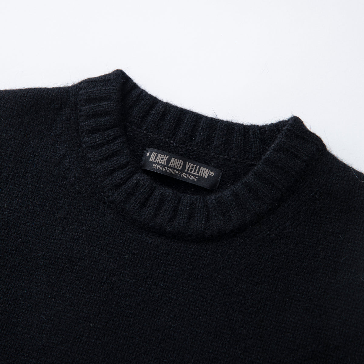 lamb wool+ponyskin roundneck knit ニット 日本店舗 www.m