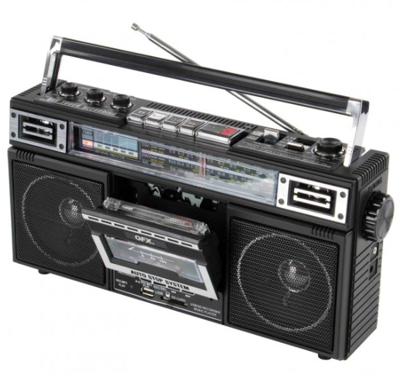 qfx rerun x cassette player