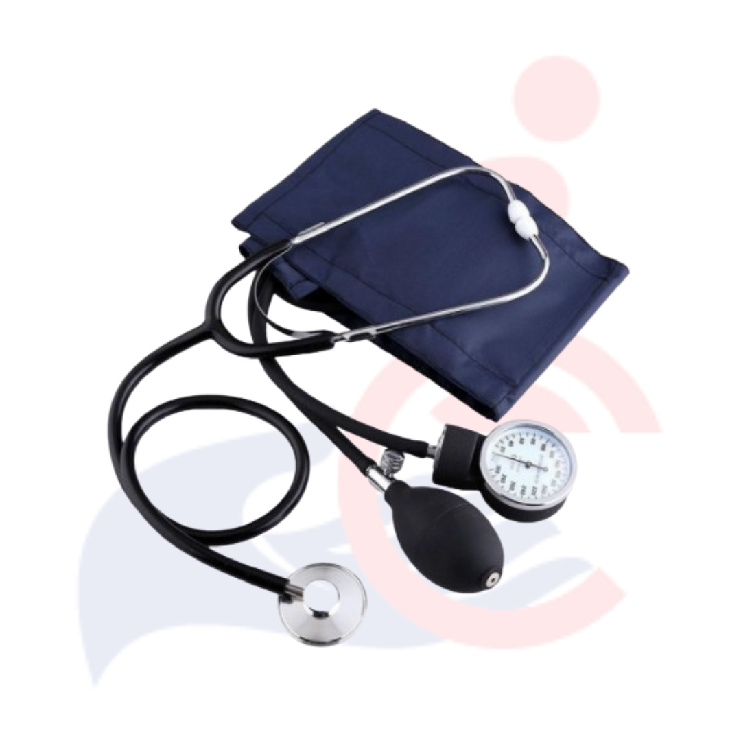 stethoscope and sphygmomanometer set