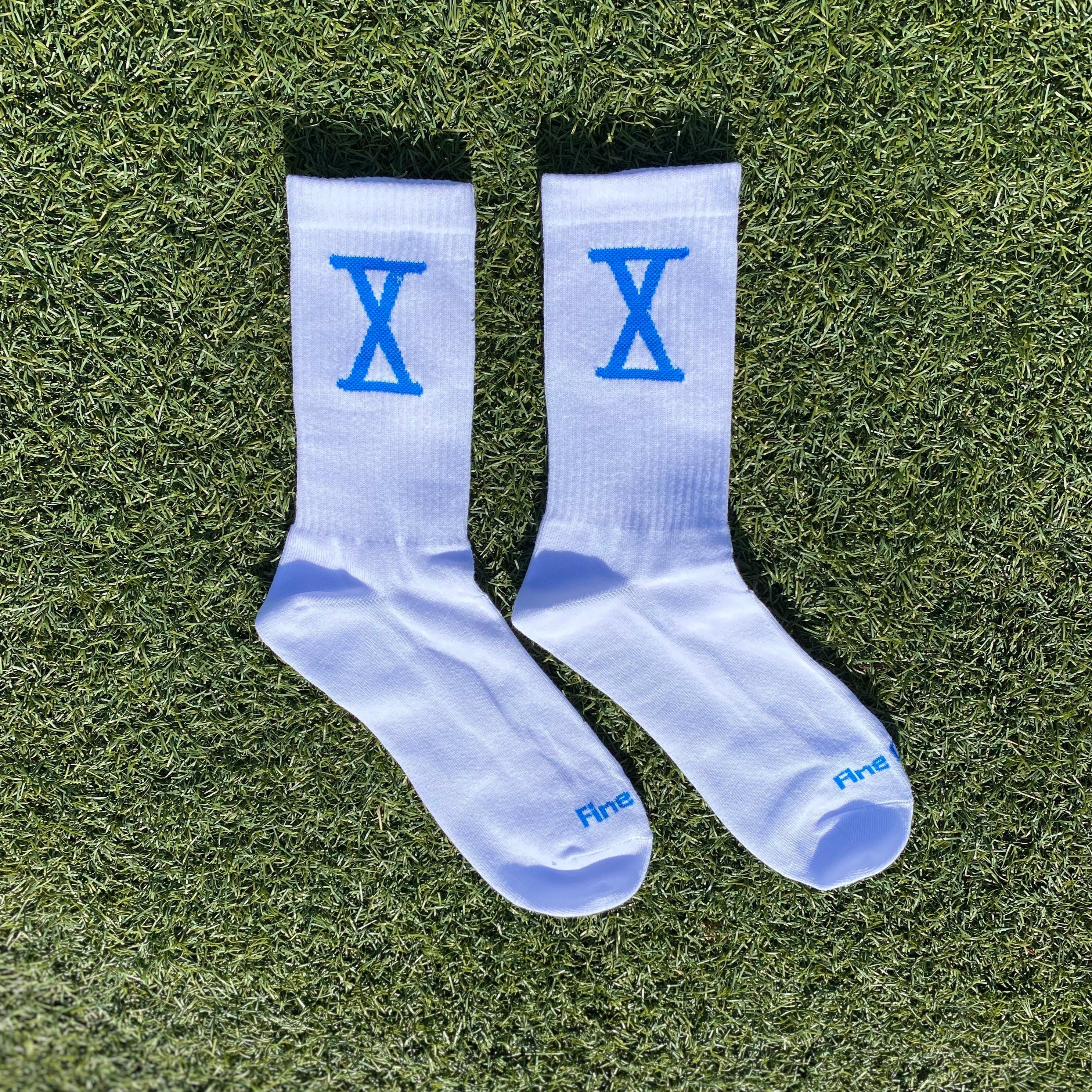 carolina blue jordan socks