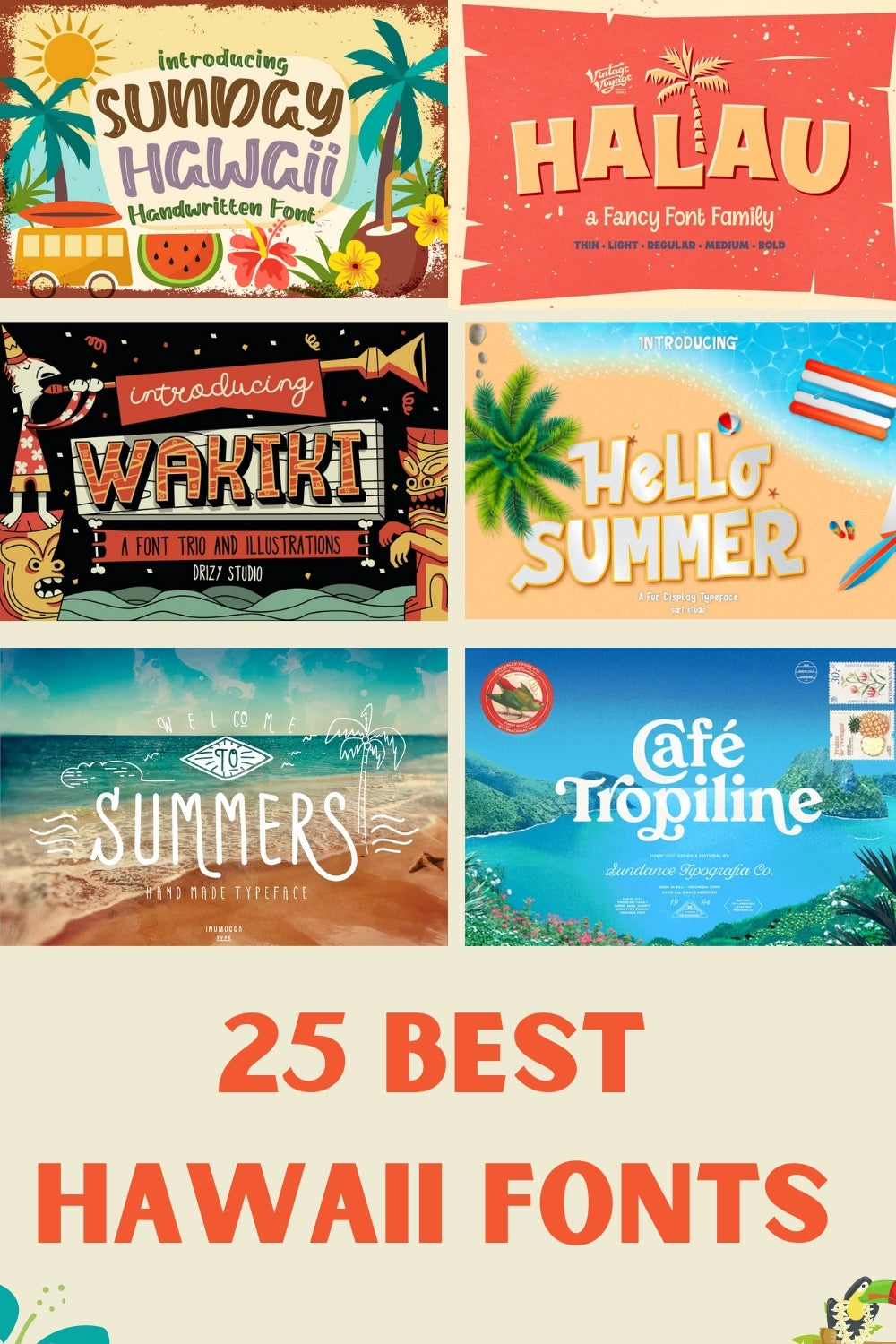 Hawaiian fonts free s