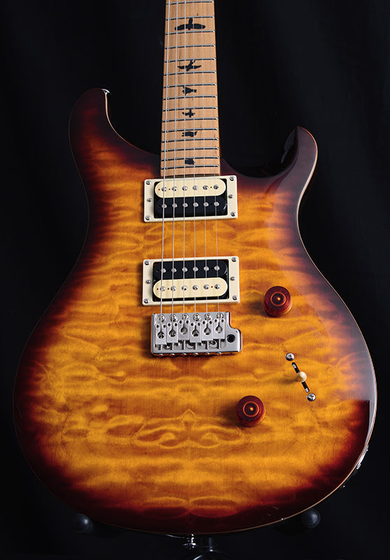 Paul Reed Smith SE Custom 24 Roasted Maple LTD Tobacco Sunburst