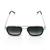 TS9 Sunglasses - Silver/Green