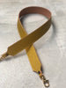 Pop Strap 1.25 (Metallic Mustard & Tan)