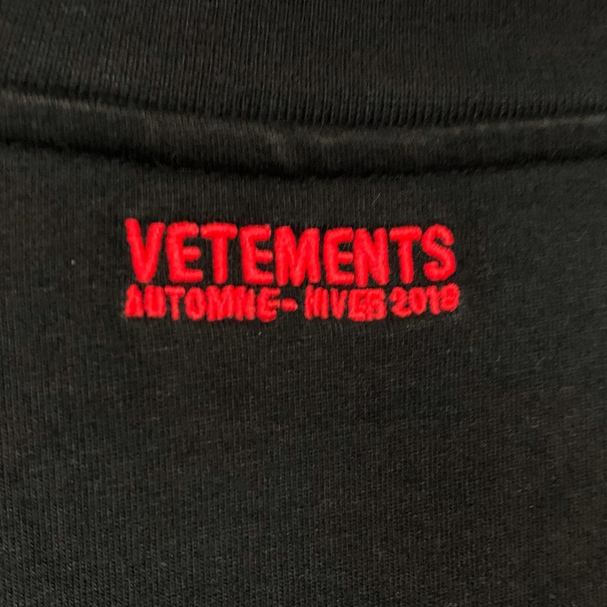 ヴェトモン/VETEMENTS 17AWラムシュタインTシャツ – PANERO