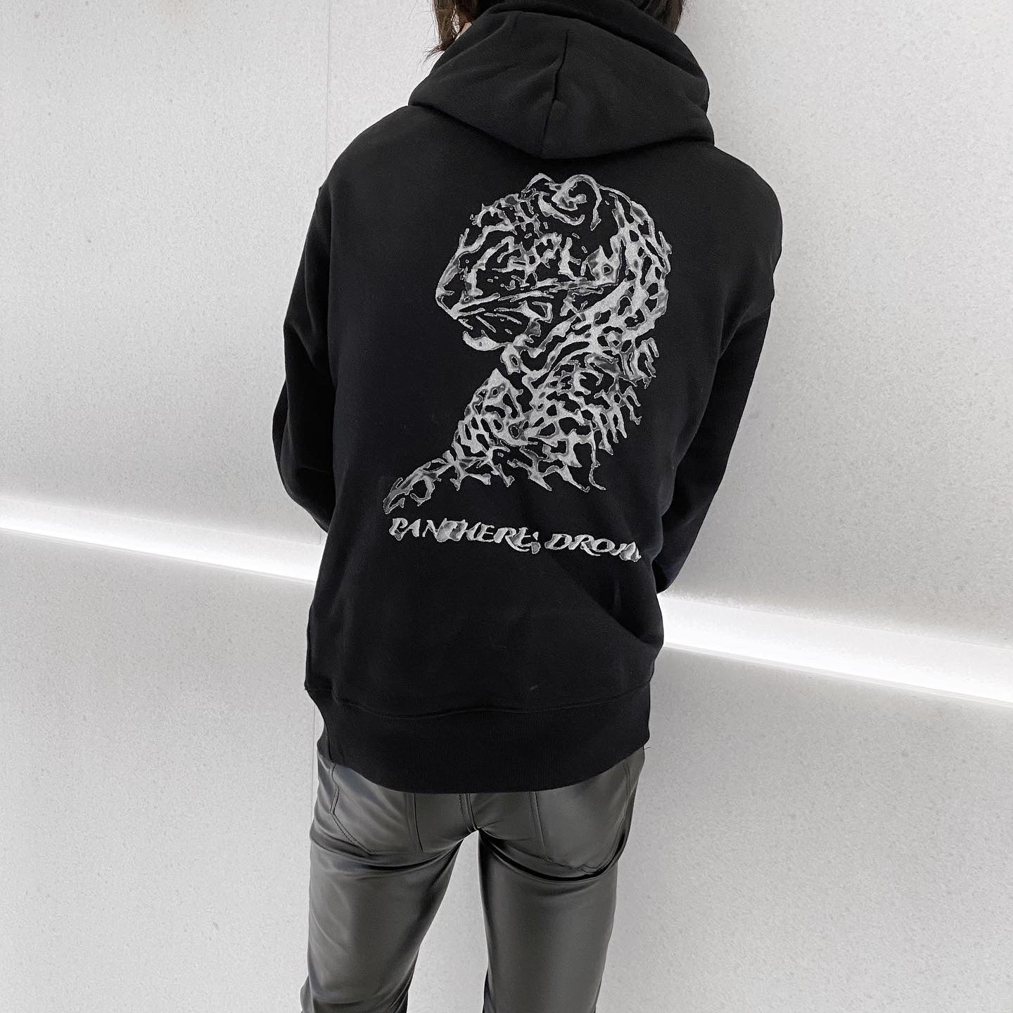 panero backprintleopard pullovers hoodie 【予約販売】本 メンズ