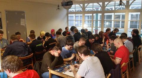 Friday night magic at Rules of Play for Cardiff students