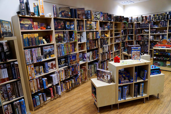 Rules of Play Cardiff board games and tabletop shop - interior