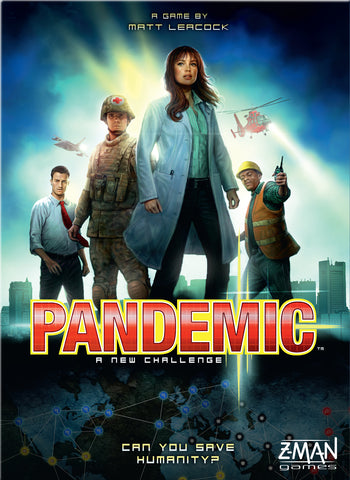 Pandemic, the cooperative board game from Rules of Play