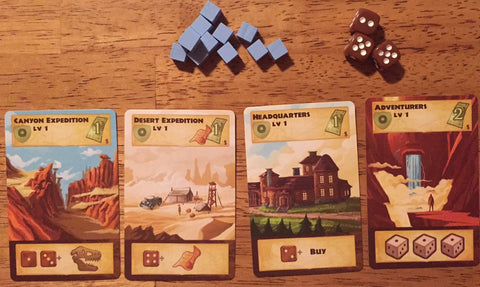 Artifacts Inc board game