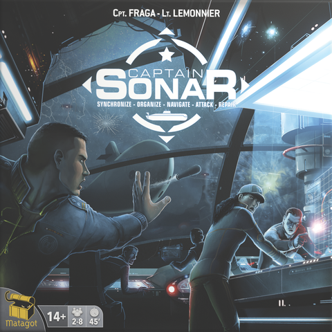 Captain Sonar board game