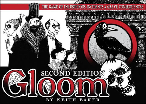 Gloom card game for Halloween gatherings