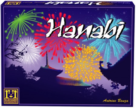 Hanabi card game - cooperative family fun