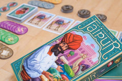 Jaipur two player strategy board game