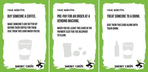 Sneaky Cards game competition with Rules of Play