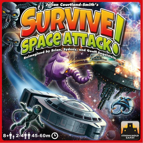 Survive Space Attack! board game from Rules of Play