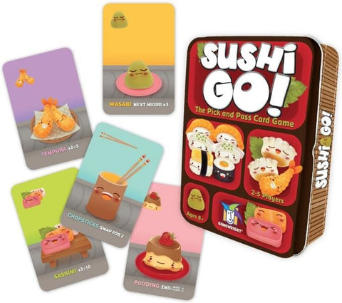 Sushi Go game components