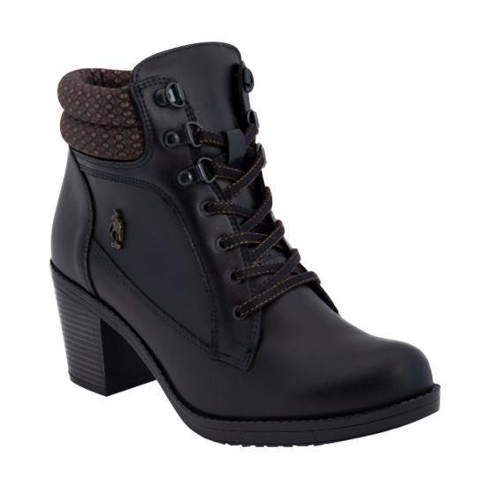 seno Tía En otras palabras Black Military Style Ankle Boots for Women Hpc Polo 7701. $821.35 -  Conceptos