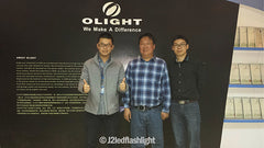 J2ledflashlight Visits Olight Head Office
