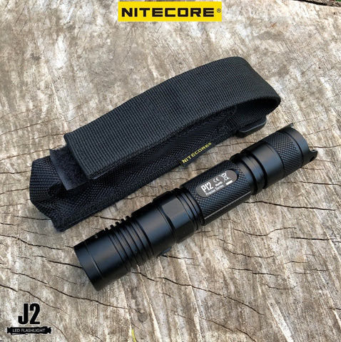 Nitecore P12 led flashlight for dog walking at night