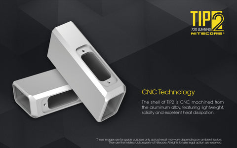 Nitecore TIP2 has CNC technology.