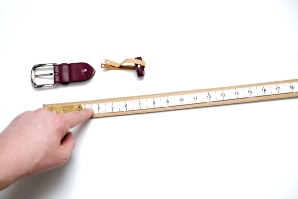 measure belt to cut to size