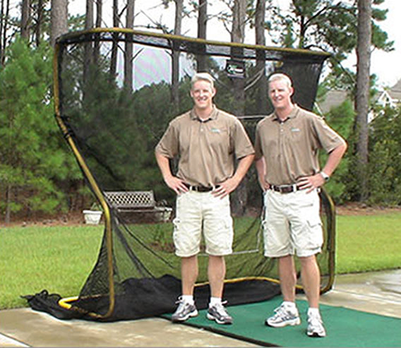 Golf Net Prototype - Paul and Matt Crawley